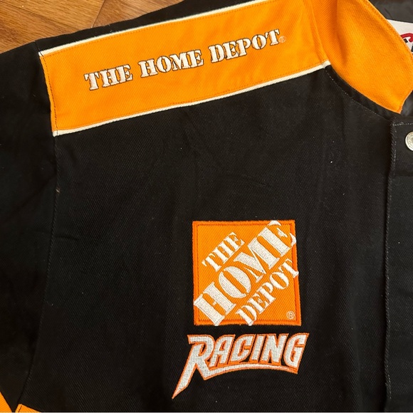Vintage JH design Tony Stewart Home Depot Chase nascar racing jacket size large - Picture 4 of 9